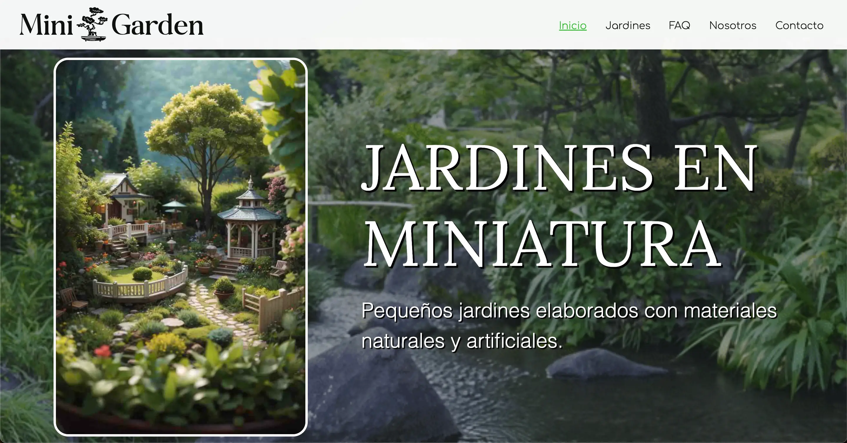 Imagen de MiniGarden - ¡Descubre el arte de los jardines en miniatura!